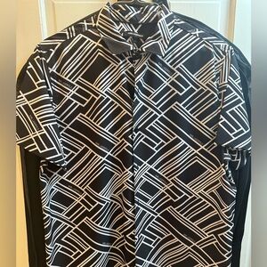 Karl Lagerfield Short Sleeve Button Down